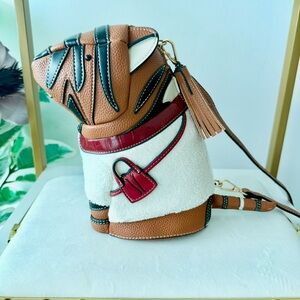Tanya the Tiger Crossbody Bag Novelty Tiger Bag